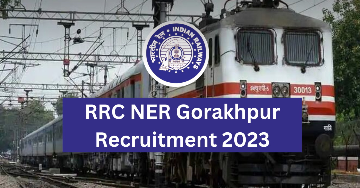 RRC NER Gorakhpur Recruitment 2023 1104 Post Application Form