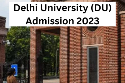 Delhi University (DU) Admission In 97,000 registrations