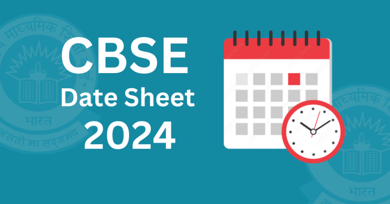 CBSE Date Sheet 2024 Board Exam Date For Class 10th 12th 2 768x402