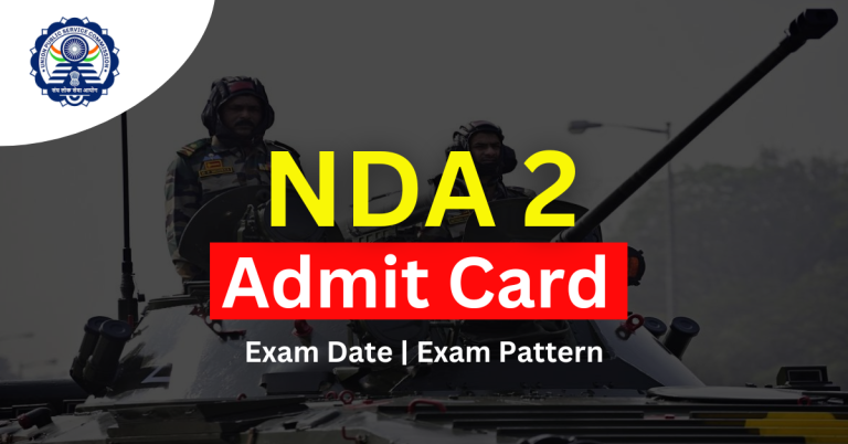 UPSC NDA 2 Admit Card 2023 OUT Direct Link @upsc.gov .in 768x402
