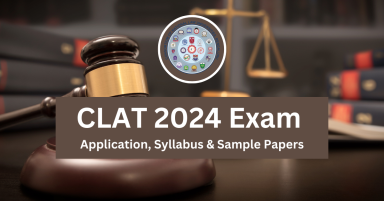 CLAT 2024 Exam Date Application Syllabus Sample Papers 768x402