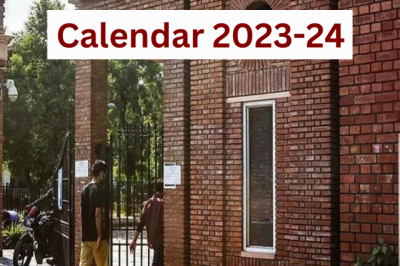 DU Academic Calendar 2023-24 Released Check Here