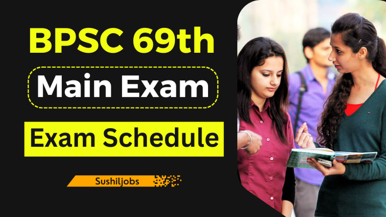 BPSC 69th Main Exam 2023 Date 768x432