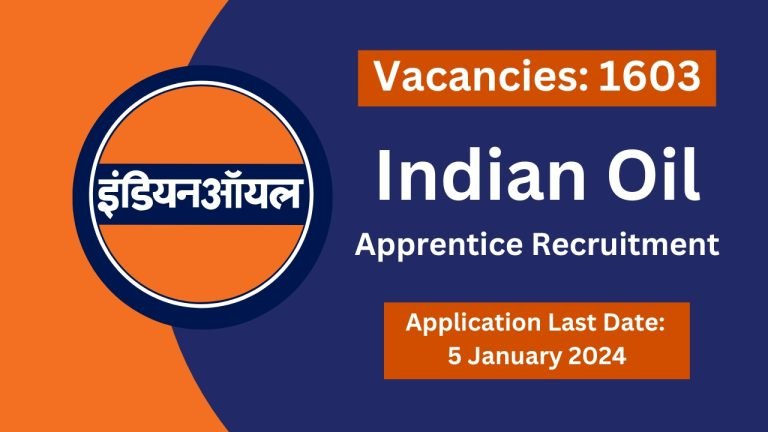 IOCL Apprentice Recruitment 2023 1 768x432