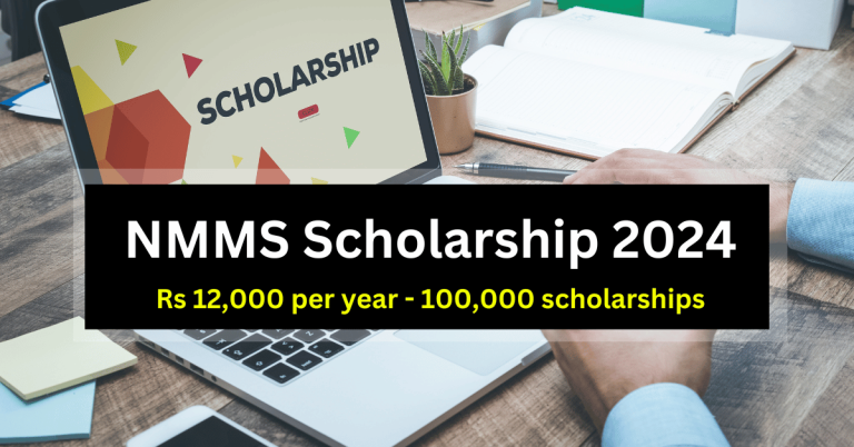 NMMS Scholarship 2024 Dates Application Form Eligibility 1 768x402