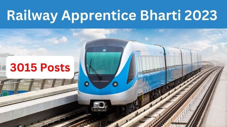 Railway Apprentice Bharti 2023 768x432