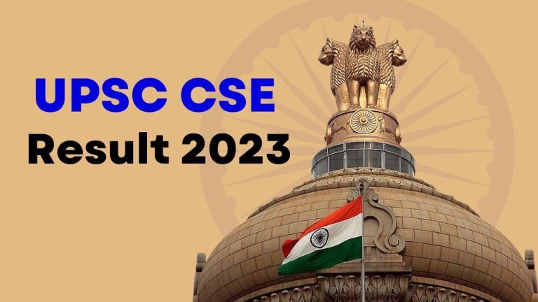 UPSC CSE Result 2023 768x432
