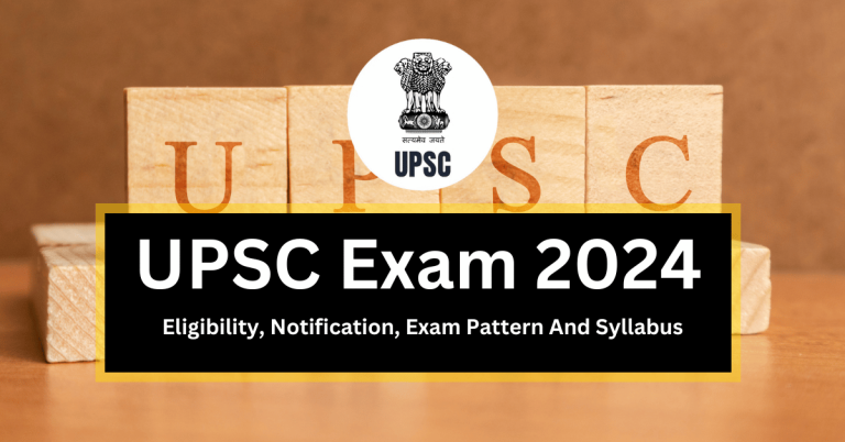 UPSC Exam 2024 768x402