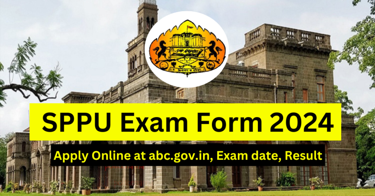 SPPU Exam Form 2024 768x402