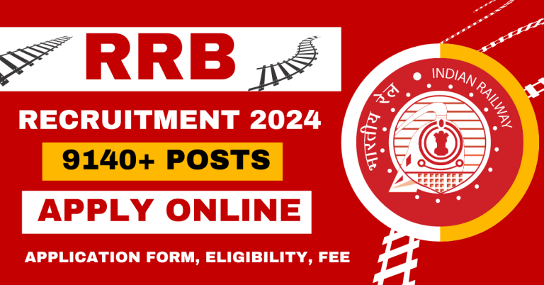RRB Recruitment 2024 768x402
