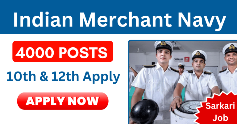 Indian Merchant Navy Bharti 2024 768x402