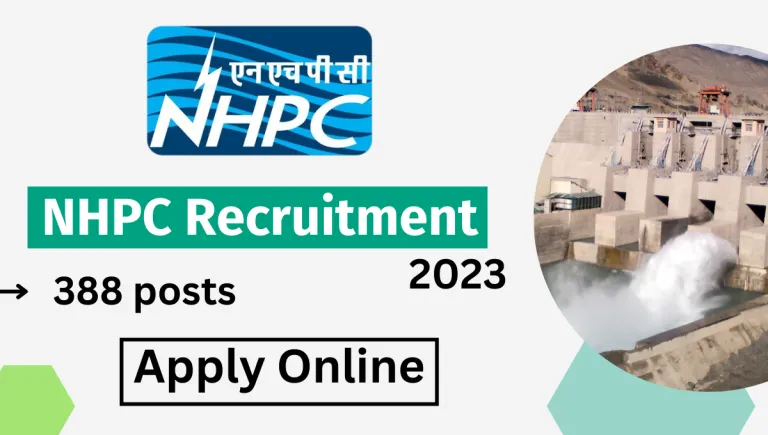NHPC Recruitment 2023 Recruitment Of 388 Posts For Junior Engineer