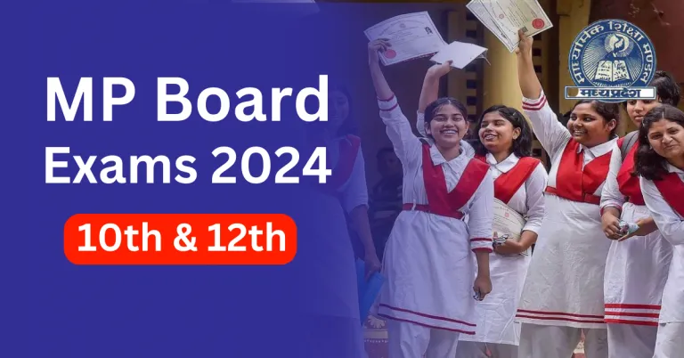 MP Board Exams 2024 MPBSE Exam Dates For 10th 12th Released