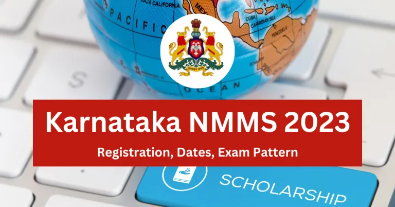 Karnataka NMMS Scholarship 2023