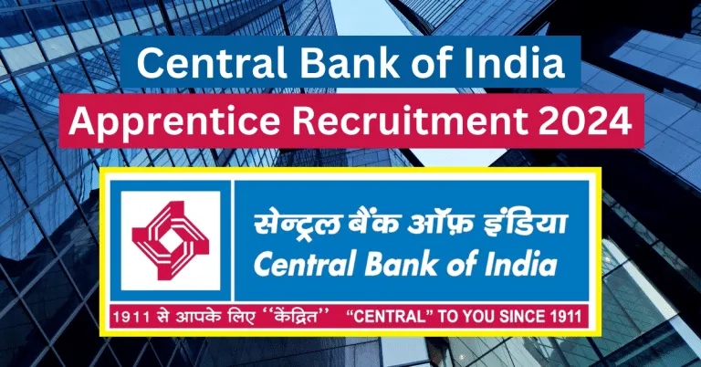 Central Bank Of India Recruitment 2024